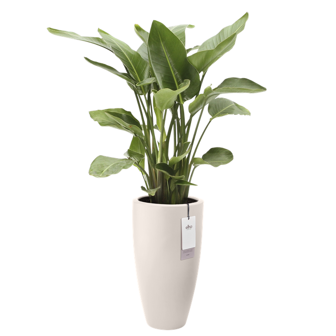 june round high 40cm linnen wit